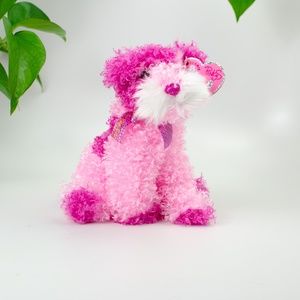 Ty Beanie Baby PinkyS Glitters Dog